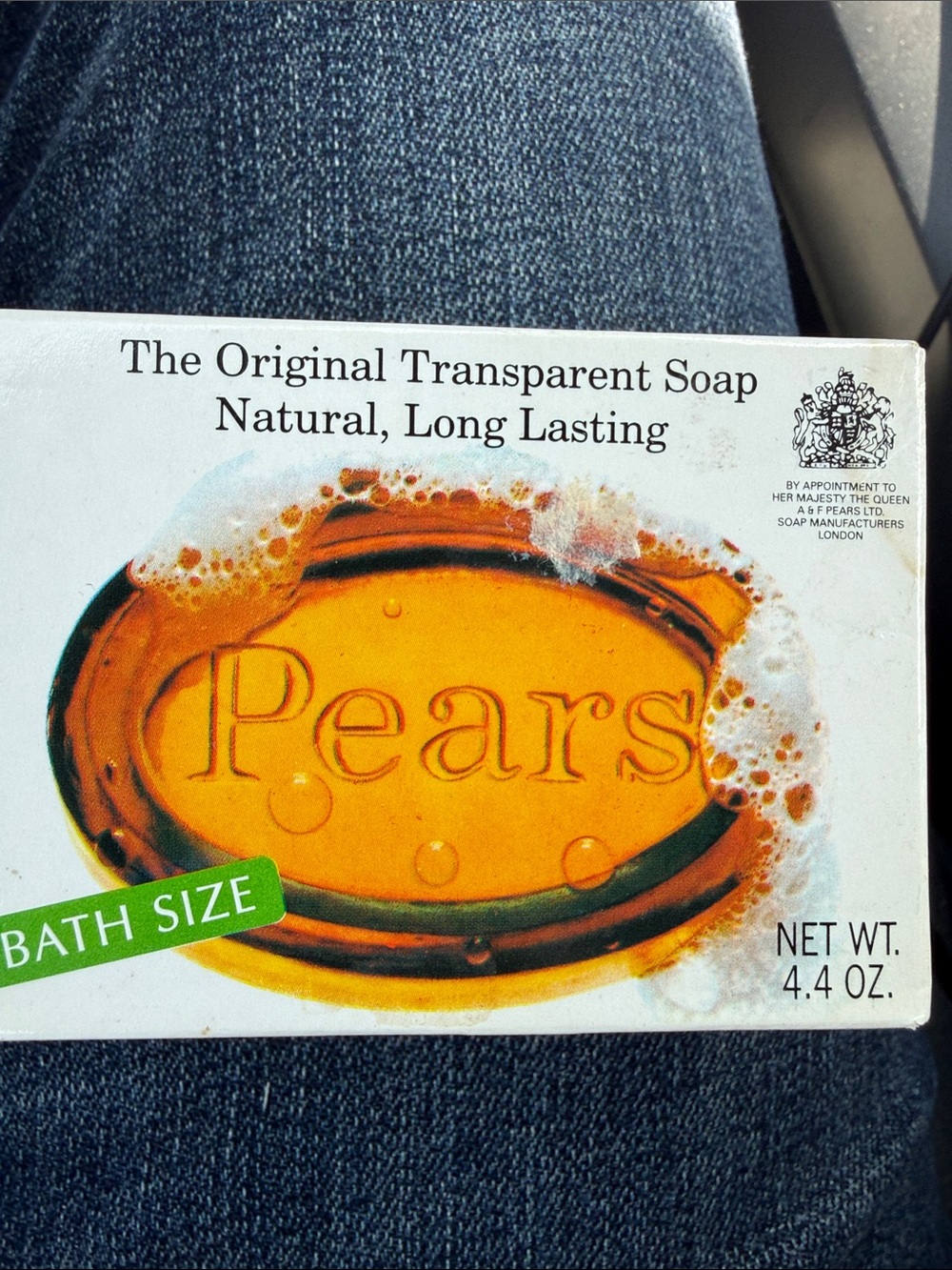 OLD FORMULA Pears Soap With ROSIN